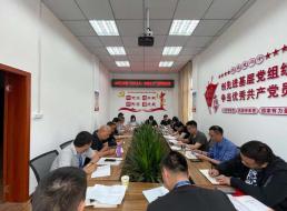 公司三支部召開黨員大會(huì)暨“形式主義、官僚主義”集中整治工作會(huì)